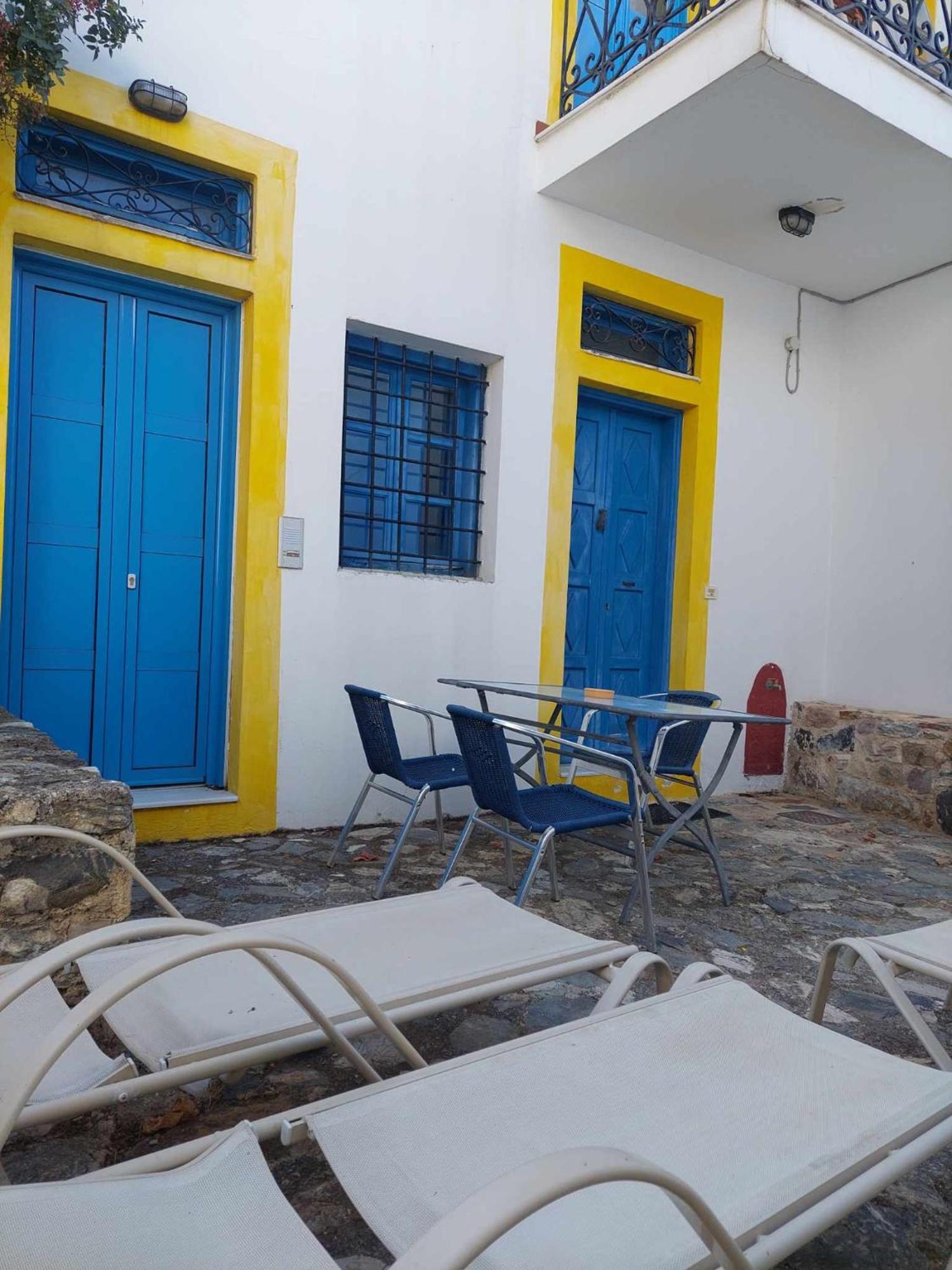Seaview Villa Asfendiou エクステリア 写真