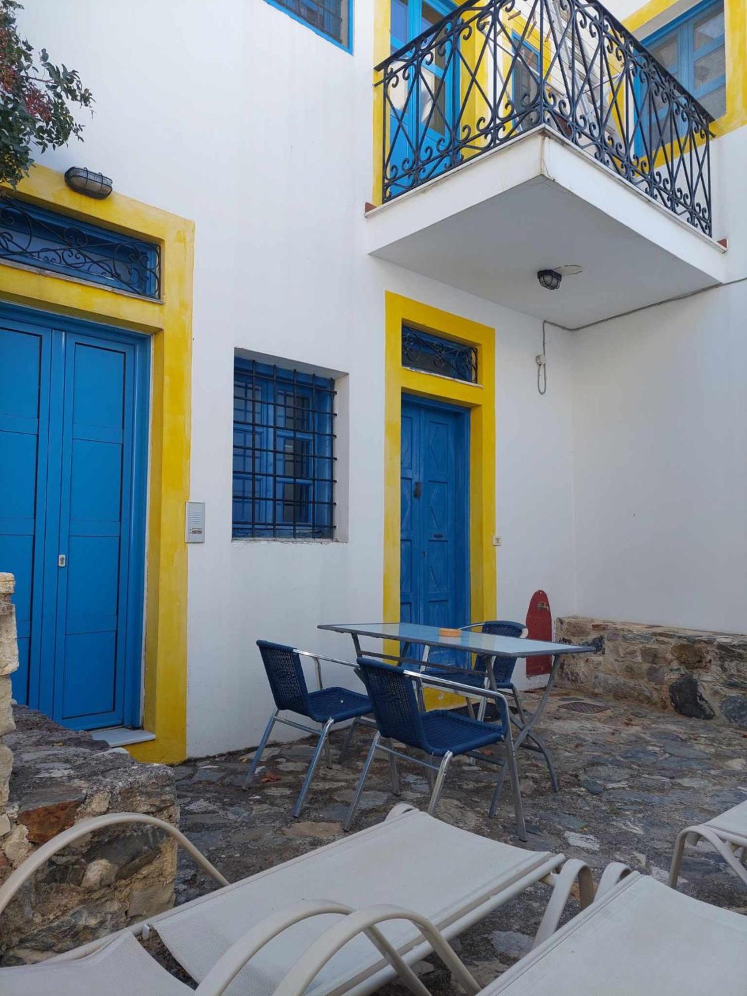 Seaview Villa Asfendiou エクステリア 写真