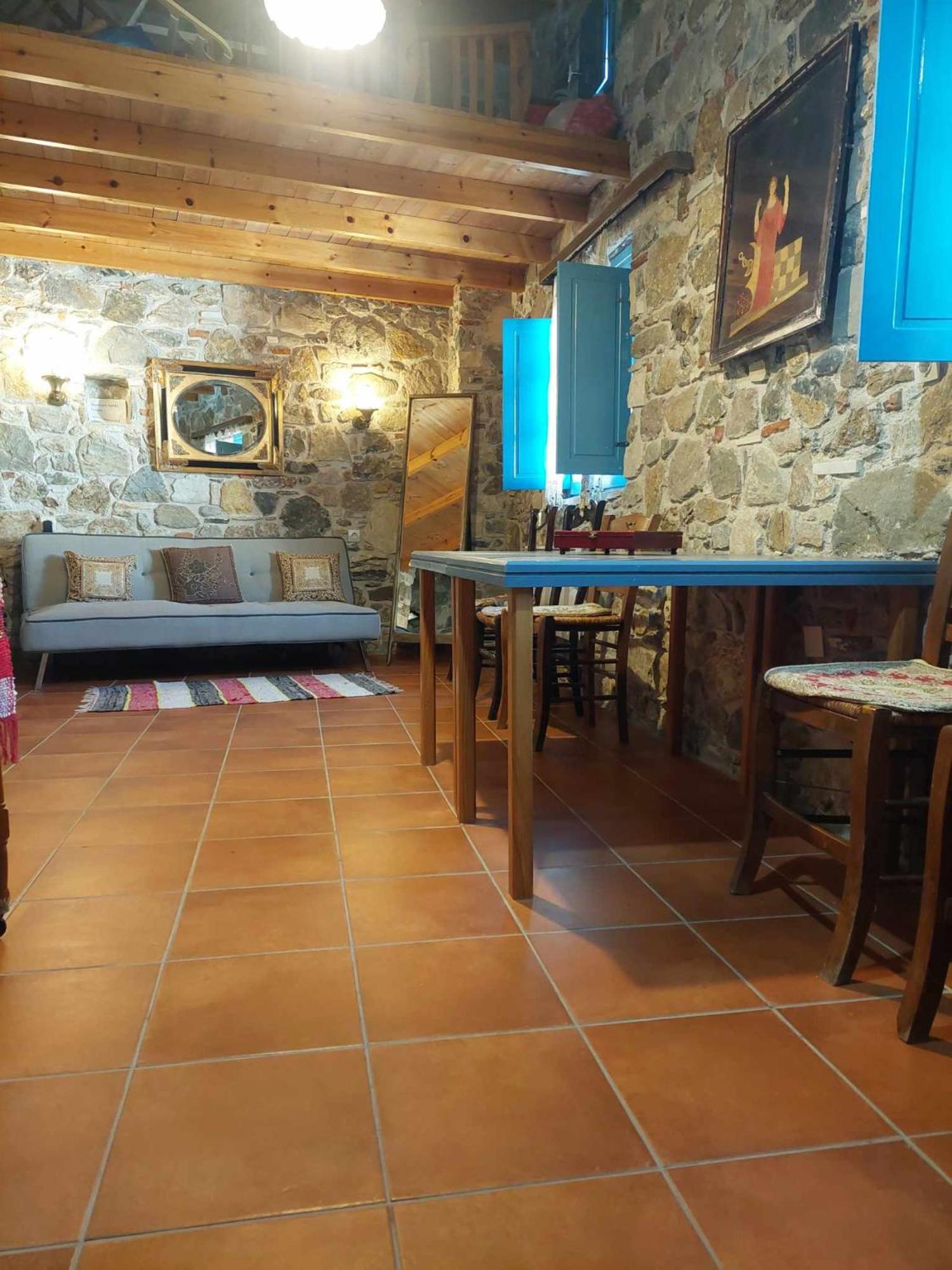 Seaview Villa Asfendiou エクステリア 写真