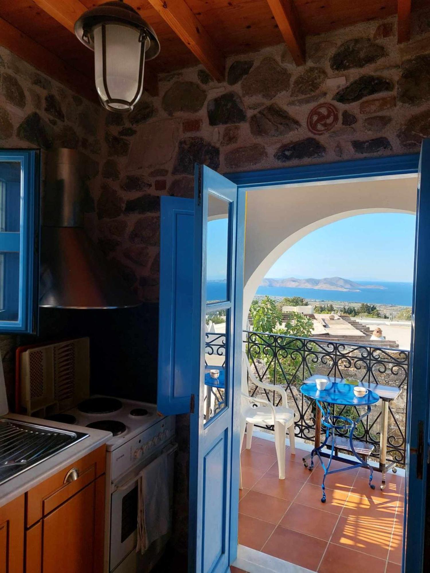 Seaview Villa Asfendiou エクステリア 写真