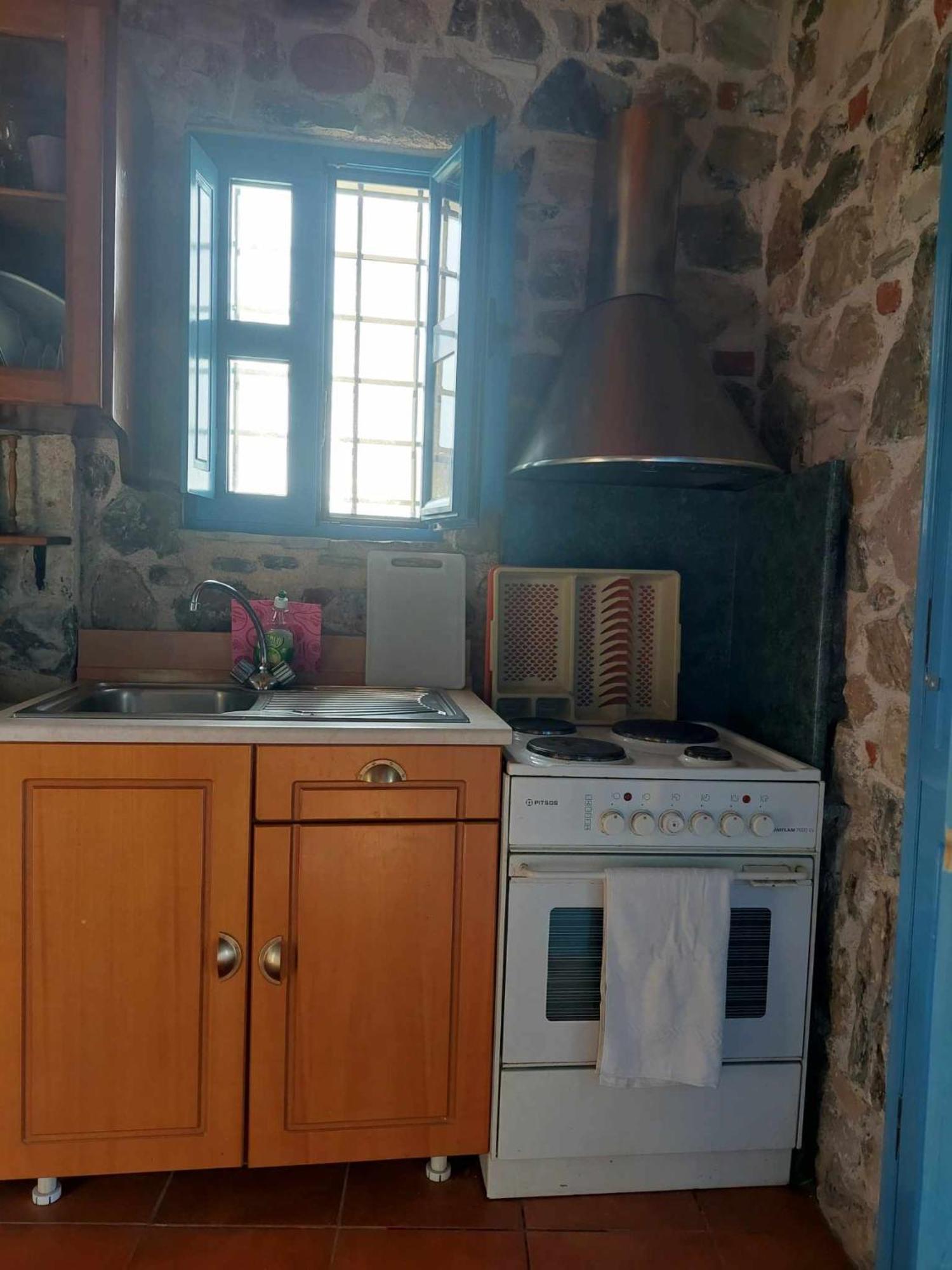 Seaview Villa Asfendiou エクステリア 写真